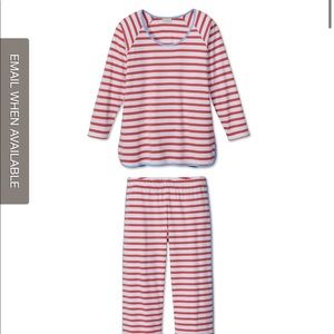 Pima Long-Long LAKE pajama set in Flag